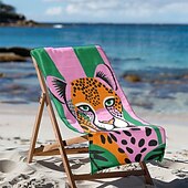 preiswerte Strandtuch-Sets-bedrucktes Strandtuch, leichte, schnelltrocknende, sandfreie Stranddecke, ideal für Reisen, Pool und den Einsatz im Freien