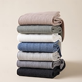 preiswerte Herren Elite Zubehör-Herren 1 Paar Socken Freizeitsocken Schwarz Weiß Farbe Einfarbig Hohl Schule Formell Hochzeit Netz Loch Dünn Sommer Frühling Herbst Ganzjahres Elegant Täglich