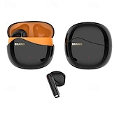 お買い得  ビジネスヘッドセット-モバイルデバイス向けのエルゴノミックデザインとステレオサラウンドサウンドを備えたハンズフリーインイヤーBluetooth 5.3ヘッドセット