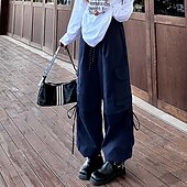 Women's Cargo Pants Hiking Pants Trousers Tactical Pants Outdoor Regular Fit Waterproof Pants / Trousers Drawstring Elastic Waist Black Red Hunting Climbing Camping / Hiking / Caving S M L XL cheap Bottoms-Women's Cargo Pants Hiking Pants Trousers Tactical Pants Outdoor Regular Fit Waterproof Pants / Trousers Drawstring Elastic Waist Black Red Hunting Climbing Camping / Hiking / Caving S M L XL