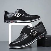 billiga Tillfällig-bruna slip-on sneakers för män med kardborreband – trendiga skor för vardagskläder och aktiv livsstil
