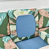 economico Rivestimento seduta e braccioli divano-Fodera per cuscino del divano per mobili da soggiorno, in spandex elastico, sfoderabile, copridivano angolare a L