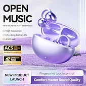 levne Telefonní a obchodní headsety-klip na ucho s pouzdrem pro bezdrátové nabíjení handsfree telefonování bluetooth 5.3 sportovní ergonomický design stereo pro cvičení