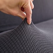 billiga Futon soffa-jacquardtyg armlöst bäddsoffa överdrag slipcovers stretchskydd elastiskt bänkskydd