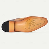levne Klasické Společenské Boty-pánské hnědé mnišské společenské boty s laserem vyřezávanými detaily – elegantní plesové a banketní boty z prémiové kůže