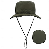 billiga hem hattar-UPF50+ Fällbar bucket hat snabbtorkande lätt utomhushatt solhatt klättring fiske hatt