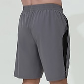cheap Running Shorts-Men&#039;s Running Shorts Summer Outdoor Regular Fit Quick Dry Breathable Shorts Drawstring Elastic Waist Black Royal Blue Running Camping / Hiking Hunting S M L XL XXL