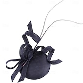 tanie Fascynatory i kapelusze-Nakrycie głowy Sinamay Ślub Wieczorna impreza Elegancja Ślub Z Kwiat Winieta Nakrycia Głowy