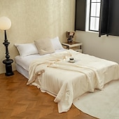 billiga Elitkollektion-Kylande Täcke Comforter Andningsbar Tencel Lyocell Fiber Täcke Drottning Kylande Filt för Varm Sömnare Lätt Duvet för Sommar Grön Rosa