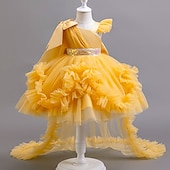 Děti Dívčí Šaty na párty Pevná barva Bez rukávů Zvláštní příležitosti Princeznovské Polyester Šaty na párty Léto Jaro Děti Žlutá Světlá růžová Trávová zelená levne Párty šaty-Děti Dívčí Šaty na párty Pevná barva Bez rukávů Zvláštní příležitosti Princeznovské Polyester Šaty na párty Léto Jaro Děti Žlutá Světlá růžová Trávová zelená