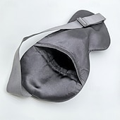 abordables Tenue d&#039;intérieur-Masque oculaire en soie Masque de sommeil anti-lumière en soie de mûrier Masque oculaire en soie avec sangles ajustables