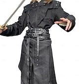 abordables Accesorios y más-Medieval Renacimiento Cinturón Vikingo Disfraz Hombre Mujer Unisexo Celta Vikingo Fantasía Víspera de Todos los Santos Carnaval Mascarada Fiesta LARP Adulto Cinturón