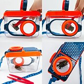 abordables Jouets d&#039;Exploration de la Nature-Boîte d&#039;observation des insectes, filet de capture d&#039;insectes, ensemble d&#039;alimentation et de conduite en mer, jouet éducatif en biologie scientifique, outil d&#039;exploration en plein air pour enfants