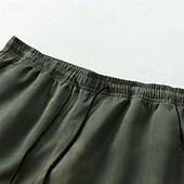 رخيصةأون شورت كاجوال-رجالي شورتات شورت صيفي شورت كاجوال جيب رباط مرونة الخصر سهل راحة متنفس باختصار الأماكن المفتوحة عطلة تصميم رياضي كاجوال أسود أخضر داكن