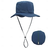billiga hem hattar-UPF50+ Fällbar bucket hat snabbtorkande lätt utomhushatt solhatt klättring fiske hatt