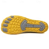 abordables Zapatillas Informales-Hombre Zapatillas de deporte zapatos descalzos Antideslizantes Barranquismo Casual Cuero PU Malla Transpirable Cómodo Antideslizante Cordones Negro / Rojo Negro Azul Real Verano Primavera