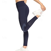 abordables Leggings y mallas de yoga-Mujer Pantalones de yoga Mallas Leggings de Yoga Malla Cintura elástica Control de barriga Levantamiento de tope Yoga Entrenamiento de gimnasio Pilates Pantalones Negro Verde Ejército Azul Otoño