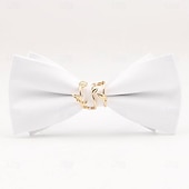 cheap Men&#039;s Ties &amp; Bow Ties-Men&#039;s Neckties Modern Contemporary Metal Solid Color Wedding Party Daily Wear