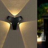 abordables luces de pared al aire libre-Aplique de pared para exterior con sensor de movimiento, ajustable, impermeable, IP65, iluminación de pared, aplique LED de aluminio para exterior, para interior, exterior, patio, porche, 110-240 V