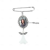 baratos Formatura-broche de alfinete de formatura personalizado, pingente de foto personalizado, melhor presente de condolências para formatura de casamento, aniversário ou aniversário, ideal para amigos e familiares