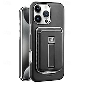 baratos Capas para iPhone-telefone Capinha Para Apple AirTag iPhone 16 Pro Max Plus iPhone 15 14 Pro Max Plus iPhone 13 12 Pro Max Capa traseira Caso de Adsorção Magnética Com Suporte Magnética Suporte para carregamento sem