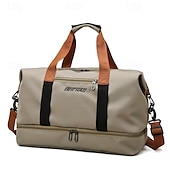 cheap Luggage &amp; Travel Storage-Weekender Bag Travel Duffel Bag with Shoe Compartment, Large Capacity Carry On Tote for Women, Gym Bag with Trolley Sleeve for Short Trips, Business Travel, Overnight, Handbag for Luggage