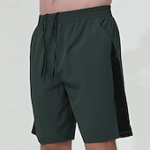 cheap Running Shorts-Men&#039;s Running Shorts Summer Outdoor Regular Fit Quick Dry Breathable Shorts Drawstring Elastic Waist Black Royal Blue Running Camping / Hiking Hunting S M L XL XXL