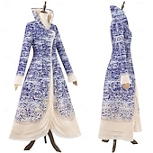 olcso Női jelmezek-boszorkány Madame Morrible Ruhák Kabát Szerepjáték Jelmezek Walpurgis éjszaka Szerepjáték for Női Felnőttek Mindszentek napja Parti Teljesítmény Színpad