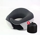 cheap Bedding Accessories-Travel Neck Pillow Chin Support Pillow Adjustable 100% Pure Memory Foam, New Ergonomic Design Soft Best Full Neck Surround Pillow Sleep for Home, Airplanes &amp; Car