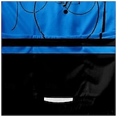 abordables Maillots pour hommes-Homme Maillot de cyclisme Manche Courte Cyclisme T-shirt Maillot avec 3 poches arrière VTT Vélo tout terrain Respirant Séchage Rapide Design Anatomique Évacuation de l&#039;Humidité Jaune Rouge Bleu