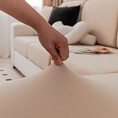 baratos Cobertura de Sofa-1 capa de almofada elástica à prova d&#039;água, protetora de assento de sofá, fácil de limpar e durável - perfeita para uso em sala de estar ou escritório