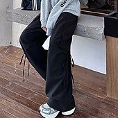 Women's Cargo Pants Hiking Pants Trousers Tactical Pants Outdoor Regular Fit Waterproof Pants / Trousers Drawstring Elastic Waist Black Red Hunting Climbing Camping / Hiking / Caving S M L XL cheap Bottoms-Women's Cargo Pants Hiking Pants Trousers Tactical Pants Outdoor Regular Fit Waterproof Pants / Trousers Drawstring Elastic Waist Black Red Hunting Climbing Camping / Hiking / Caving S M L XL