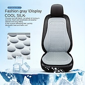 economico Coprisedili per auto-Cuscini per sedili auto traspiranti - comfort rinfrescante per tutte le stagioni, vestibilità leggera &amp;imbottitura in spugna di poliestere portatile per un maggiore relax