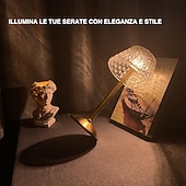 Недорогие Декоративные огни-Многофункциональная светодиодная настольная лампа 3 цвета с регулируемой яркостью, перезаряжаемая через USB прикроватная лампа для спальни, столовой, гостиной, офиса, общежития, ночник