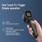 זול מאווררים-מאוורר ידני נייד לטעינה USB – מאוורר שולחני מהיר לשימוש חיצוני