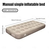 cheap Outdoor Activity-Outdoor Inflatable Bed Sleeping Pad, Air Mattress for Tent Camping and Home Use