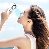 cheap Fans-Portable Handheld Fan with Digital Display, Ceramic Cooling, Foldable Design, 4000mAh Rechargeable Battery