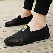 cheap Men&#039;s Sneakers-Men&#039;s Mesh Slip-On Walking Shoes – Ultra Lightweight Breathable Sneakers for Outdoor Activities and Summer Comfort
