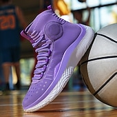 Χαμηλού Κόστους Ανδρικά Sneakers-ανδρικά κόκκινα και λευκά ψηλά αθλητικά παπούτσια μπάσκετ με απορρόφηση κραδασμών – κορυφαία άνεση και ανθεκτικότητα για αθλητικές επιδόσεις