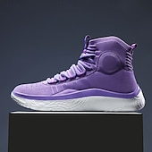 Χαμηλού Κόστους Ανδρικά Sneakers-ανδρικά κόκκινα και λευκά ψηλά αθλητικά παπούτσια μπάσκετ με απορρόφηση κραδασμών – κορυφαία άνεση και ανθεκτικότητα για αθλητικές επιδόσεις