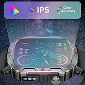 お買い得  スマートウォッチ-696 C40PROスマートウォッチ 2.19 Bluetoothフィットネストラッカー睡眠＆通話リマインダー iOS Android対応IPX0防水 50mmケース