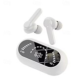 זול אוזניות לטלפון ולעסקים-אוזניות Bluetooth 5.3 חופשיות מדיבור אוזן קליפ סטריאו ENC סינון רעש עבור כושר וטלפונים ניידים