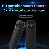 cheap IP Cameras-A18 Mini Camera HD 1080P Pen Cam Night Vision Micro Camcorder Bodycam DV Video Recorder for Home Sports Class Online Meeting
