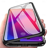 economico Cover Samsung-telefono Custodia Per Samsung Galaxy S25 S24 S23 S22 S21 Ultra Plus A54 A34 A14 A13 Custodia Integrale Custodia ad adsorbimento magnetico con Proteggi Schermo Magnetico Protezione Completa Trasparente