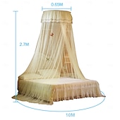 baratos Dossel e Cortinas de Cama-Canopy de cama para crianças com luzes canopy de duas camadas para cama tenda de berço de bebê para o quarto rede mosquiteiro para meninas e meninos
