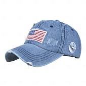  250-årsjubileum i USA Hatter USA Flagg Fritid Voksne Herre Dame Halvhjorteårsjubileum Maskerade Uavhengighetsdag Avslappet Festival Kle deg opp