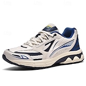 Χαμηλού Κόστους Ανδρικά Sneakers-ανδρικά αθλητικά παπούτσια τρεξίματος λευκά και πορτοκαλί με ελαφρύ πλέγμα – ευέλικτα αθλητικά παπούτσια για μπάσκετ και καθημερινή χρήση