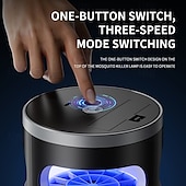 economico Repellenti per zanzare elettrici-Lampada repellente per zanzare USB Dispositivo portatile da esterno Funzione di luce notturna Controllo delle zanzare conveniente