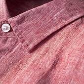 halpa Miesten Elite-paidat-miesten 100% pellavapaita nappikauluspaita vapaa-ajan paita yksivärinen muodollinen rento valkoinen vaaleanvihreä punainen tummansininen pitkähihainen turndown-paita kesä talvivaatteet vaatteet yksiväriset