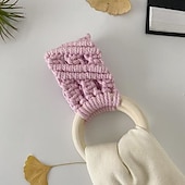 economico Tende macrame e stringa-Anello per asciugamano in crochet boho regalo per la festa della mamma supporto per asciugamano in macramè da cucina anello porta asciugamani in macramè anello per asciugamani da appendere in crochet